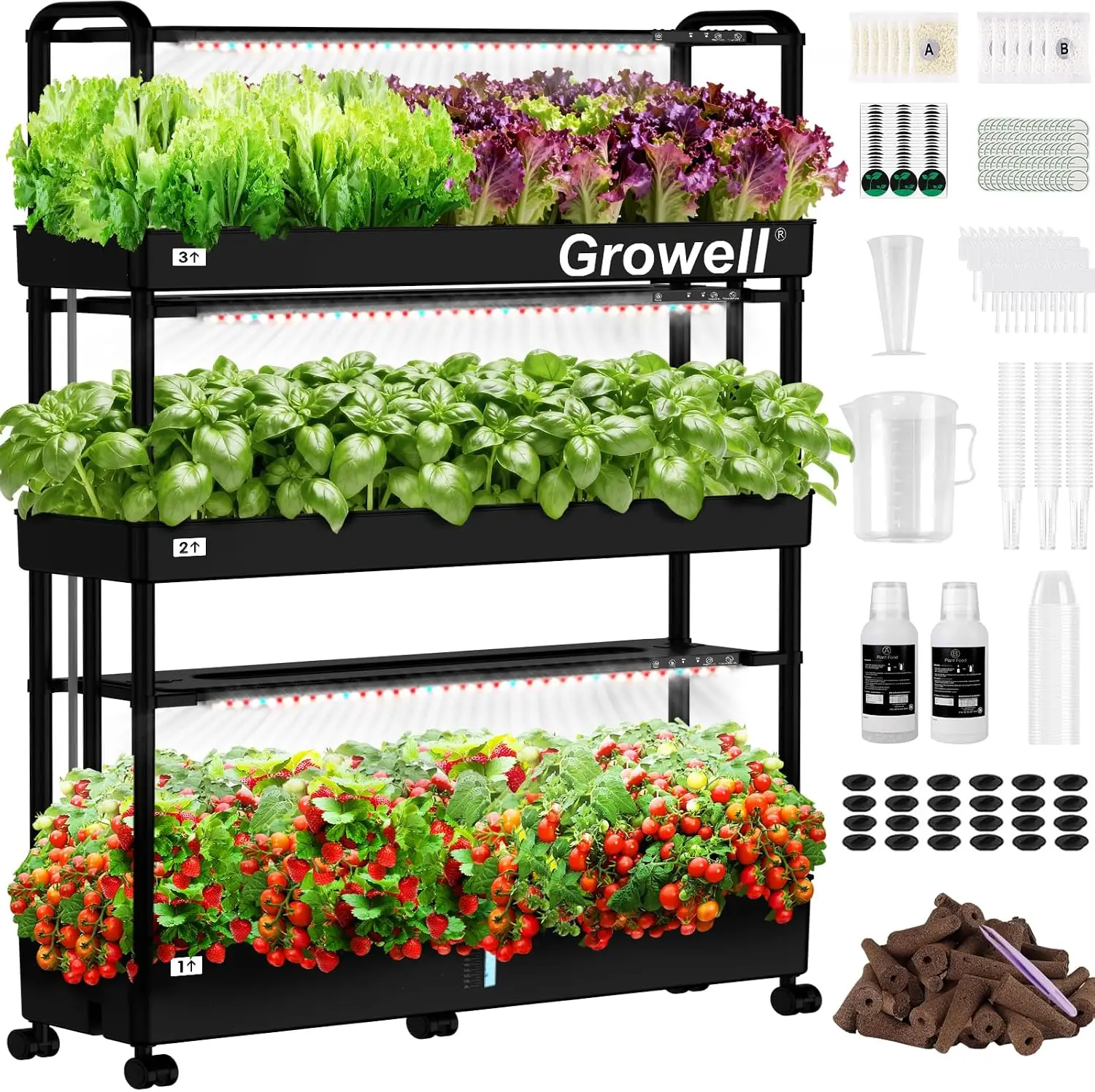 Hydroponic Grow Pod - Large Hydroponics Growing System Kit, 90