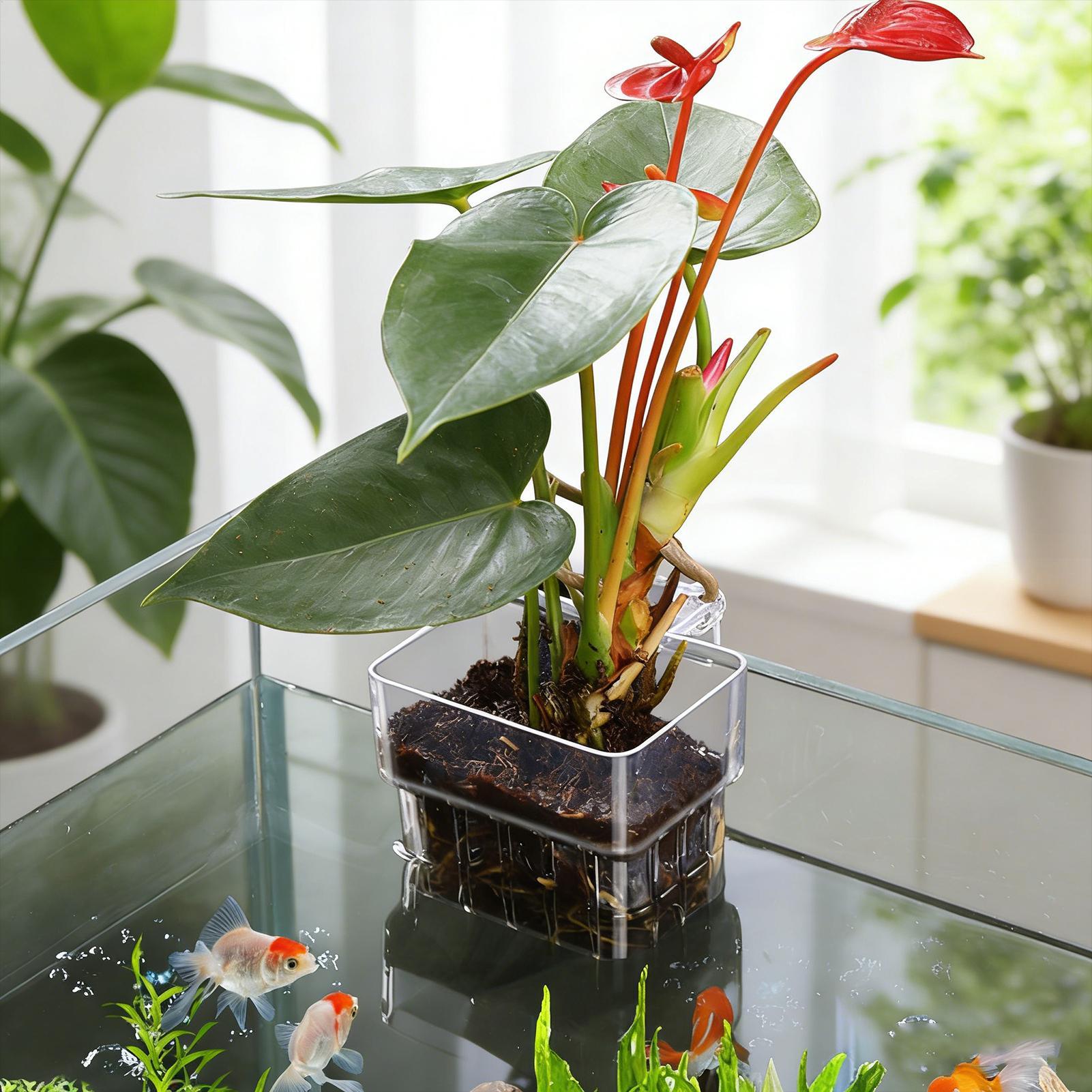 Transparent Hangable Aquarium  - đánh giá và giá Hydroponic Grow Pod