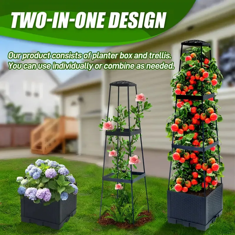 Tomato Tower with Self Waterin - đánh giá và giá Hydroponic Tower