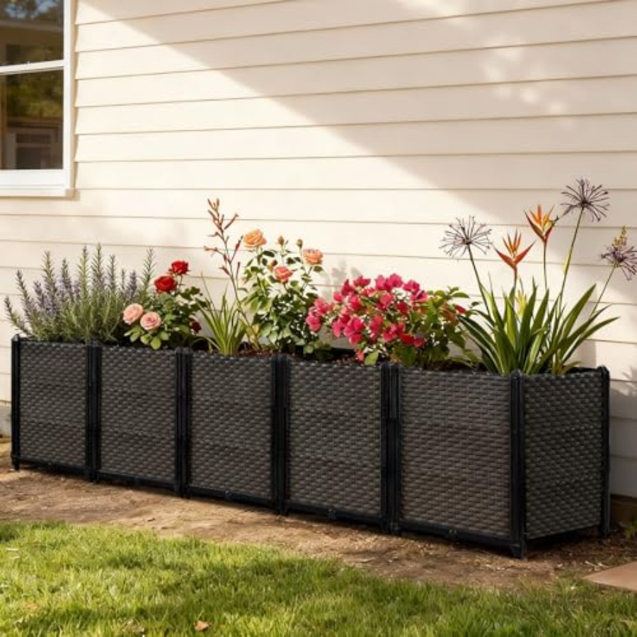 Outdoor self-watering raised p - đánh giá và giá Self Watering Planter