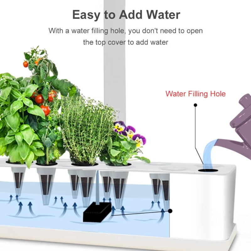 9 Pods Smart Hydroponics Growi - đánh giá và giá Smart Garden System