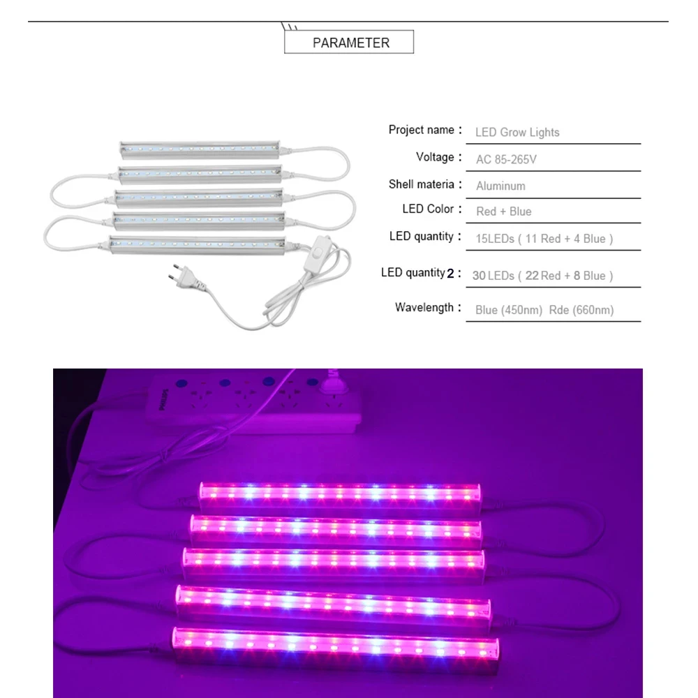 12 Inch LED Plant Grow Light S - đánh giá và giá Plant Grow Light Full Spectrum