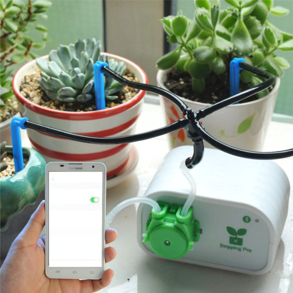 Automatic Watering Device Kit  - đánh giá và giá Smart Pot
